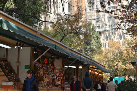 Fira de Nadal de la Sagrada Família - Barcelona