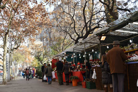Fira de Nadal de la Sagrada Família - Barcelona