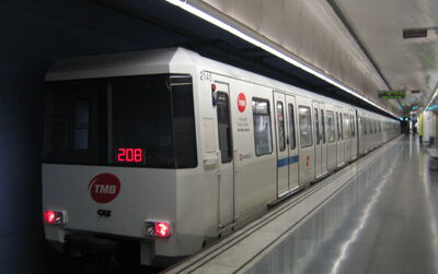 Metro in Barcelona