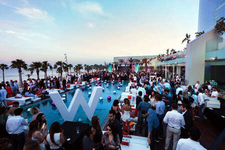 Wet Deck at W hotel Barcelona