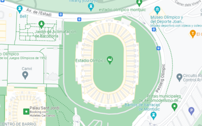 Estadio Olimpico Barcelona 2024